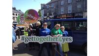 Object Photographs from Together for Yes National Tour - Galwaycover