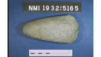 Object ISAP 03280, photograph of the right side of stone axehas no cover picture