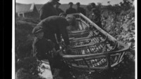 Object Photograph of men working on a currach on the Great Blasket Islandcover picture