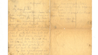 Object Letter from Henry Kavanagh to Enoch Kavanagh, 18 August 1915cover picture