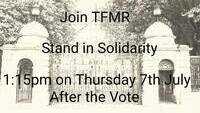 Object TFMR solidarity rally flyercover picture