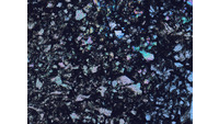 Object ISAP 10473, photograph of polarised thin section of stone axecover picture