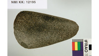 Object ISAP 16997, photograph of face 1 of stone axe/adzecover picture