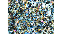 Object ISAP 16996, photograph of cross polarised thin section of stone adzehas no cover picture