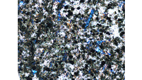 Object ISAP 16996, photograph of polarised thin section of stone adzecover picture