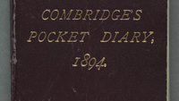 Object Diary, 1894cover picture