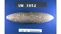 Object ISAP 09934, photograph of the right side of stone axecover picture