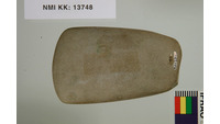 Object ISAP 16998, photograph of face 2 of stone axecover