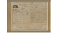 Object Letter Florence J. Burkecover