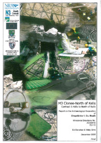 Object Archaeological excavation report,  E3172 Chapelbride 1,  County Meath.cover picture