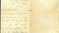 Object Letter from Private Thomas Finn to Monica Robertshas no cover picture
