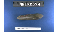 Object ISAP 04609, photograph of the left side of stone axe/adzehas no cover picture