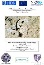 Object Archaeological excavation report,  03E0980 Scartbarry 2,  County Cork.has no cover