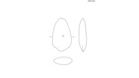 Object ISAP 03965, scanned drawing of stone axehas no cover picture
