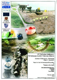Object Archaeological excavation report,  E2281 Trumra 4,  County Laois.cover picture