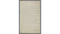 Object Correspondence between Thomas W. Bewley, secretary, W & R. Jacob & Co. Ltd., and Fr. Aloysius Traverscover