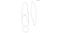 Object ISAP 00030, scanned drawing of stone axehas no cover picture