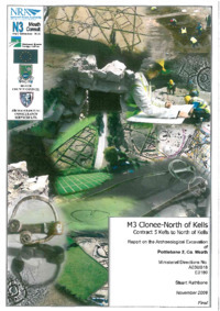 Object Archaeological excavation report,  E3180 Pottlebane 2,  County Meath.cover picture