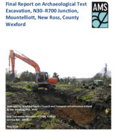 Object Archaeological excavation report,  18E0017 N30-R700 Junction, Mountelliott,  County Wexford.has no cover picture