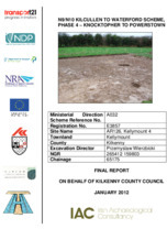 Object Archaeological excavation report, E3857 Kellymount 4,   County Kilkenny.cover