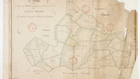 Object A Map of the Parish of Rathmacknie in the Barony of Forth and County Wexford, formerly belonging to the Monastery of All Hallowscover picture