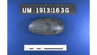 Object ISAP 10079, photograph of face 2 of stone axecover