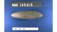 Object ISAP 04647, photograph of the right side of stone axe/adzecover