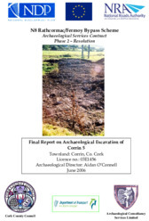 Object Archaeological excavation report,  03E1456 Corrin 5,  County Cork.cover picture