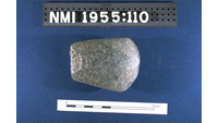 Object ISAP 03401, photograph of face 2 of stone axecover