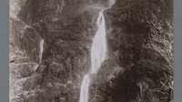 Object Souvenir photograph of Sutherland Falls, Fiordland National Park, South Island, New Zealandcover picture