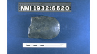Object ISAP 02203, photograph of face 2 of stone axehas no cover picture